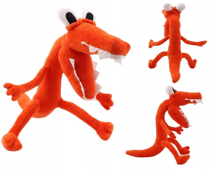 MASKOTKA RAINBOW FRIENDS ROBLOX ORANGE PLUSZAK