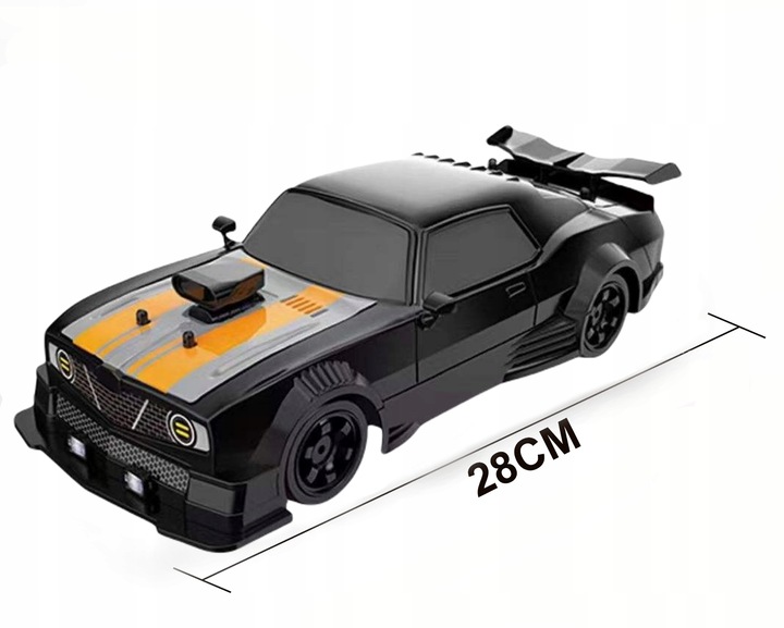 Samochód Zdalnie Sterowany RC Auto na pilot 4x4 DUŻY Drift led dym do drift