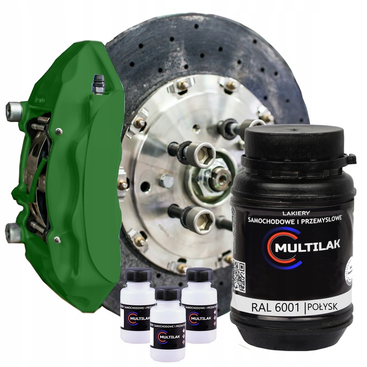 Lakier do zacisków hamulcowych RAL 6001 połysk