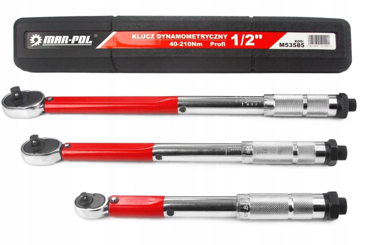 KLUCZ DYNAMOMETRYCZNY 1/4" 5-25 Nm DO KÓŁ Z BLOKADĄ,