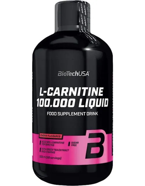 BIOTECH L-CARNITINE 100.000 500ML APPLE ODCHUDZANIE REDUKCJA