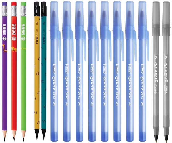 WYPRAWKA SZKOLNA 4-8 Z ZESZYTAMI XXL ZESTAW DO SZKOŁY 2024 INTERDRUK 29 EL.