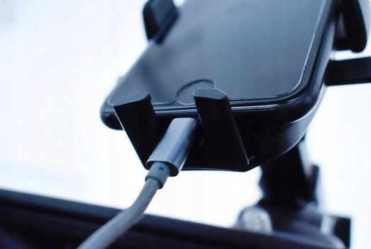 SAMOZACISKOWY MOCNY UCHWYT DO SZYBY DESKI ŁADOWARKA SAMOCHODOWA 4xUSB 7A