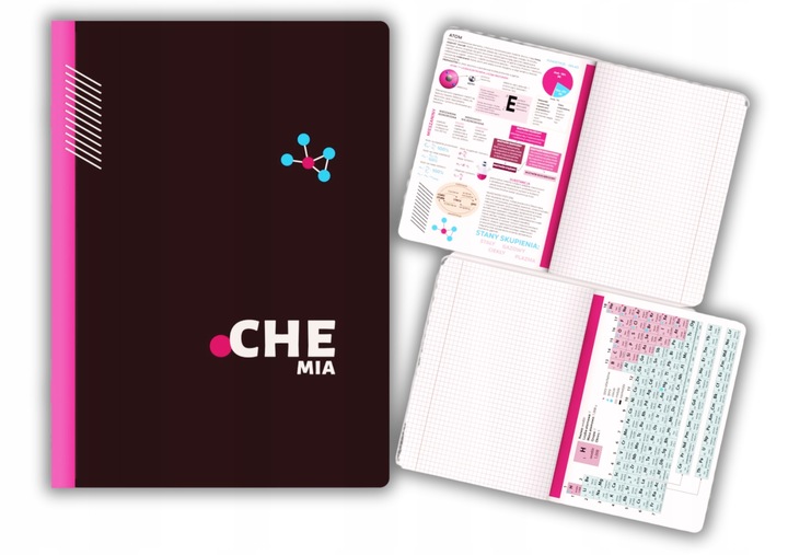 KOMPLET 8 ZESZYTÓW ZE ŚCIĄGĄ A5/60K ŚCIĄGA KOLOROWA 60 KARTEK KLASA 7-8 TOP