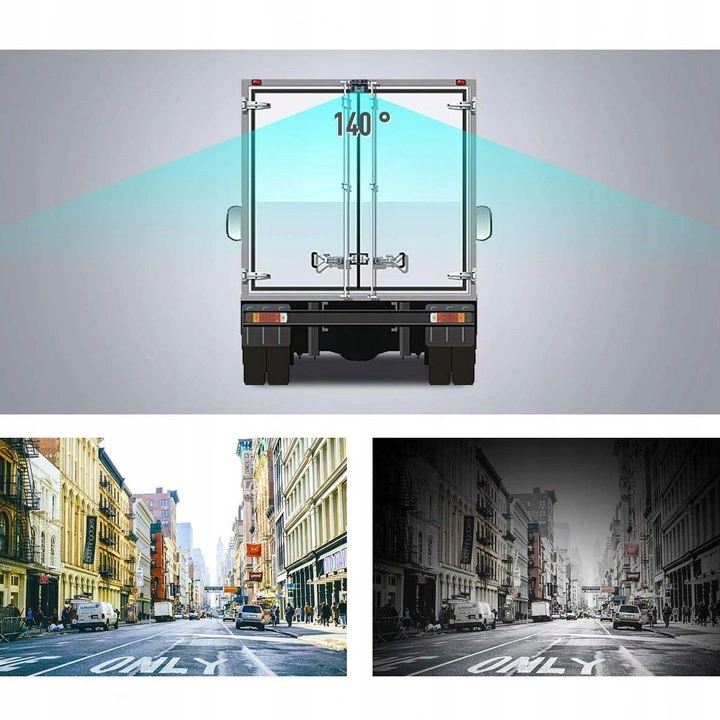 ZESTAW PARKOWANIA Kamera cofania + Monitor LCD 7'