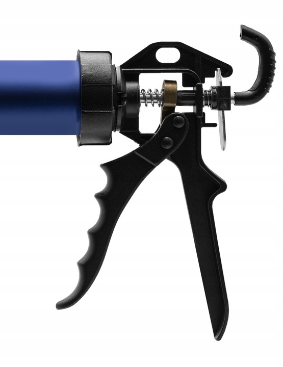 Pistolet wyciskacz do silikonu mas uszczelniacza klejów 600ml MOCNY