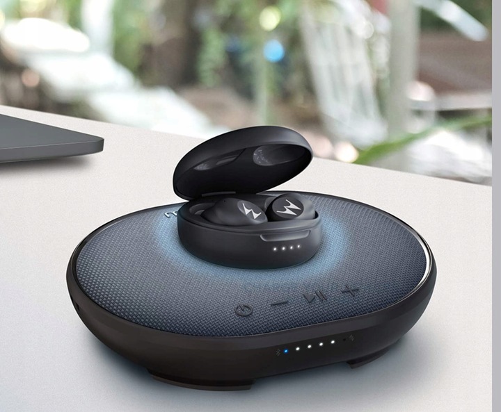 Głośnik BT Motorola Sub 500 z ładowarką indukcyjną