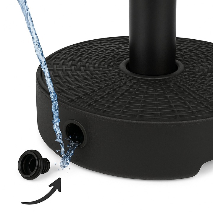 obciążenie PODSTAWA DO PARASOLA 22L OBCIĄŻNIK XXL BAZA OGRODOWEGO STOJAK