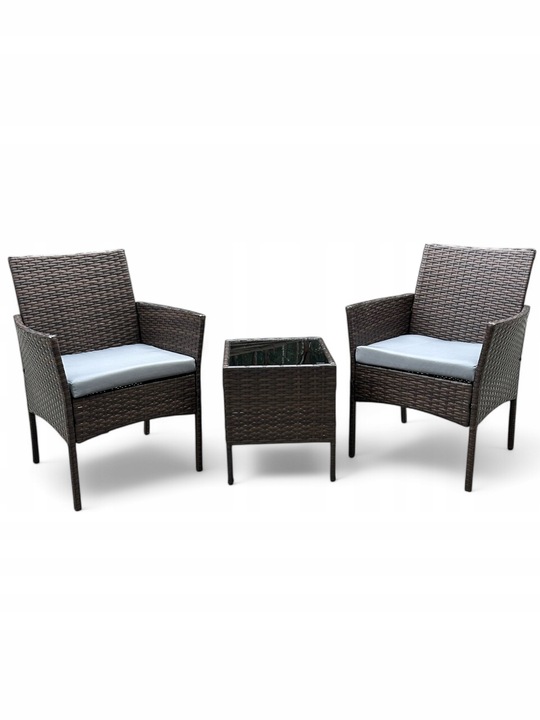 ZESTAW MEBLI OGRODOWYCH NM04 MTG MEBLE OGRODOWE TECHNORATTAN BRAZ