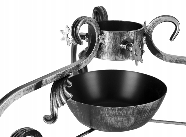 MASYWNY STALOWY STABILNY STOJAK CHOINKOWY, POD CHOINKĘ, Z POJEMNIKIEM SH3