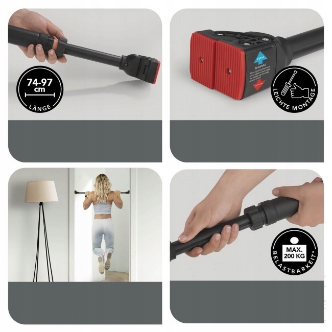 DRĄŻEK ROZPOROWY DO PODCIĄGANIA ĆWICZEŃ MAXXMEE