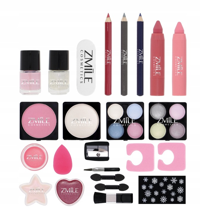 Kalendarz Adwentowy Zestaw kosmetyków Cube Blue Magic 24 produkty