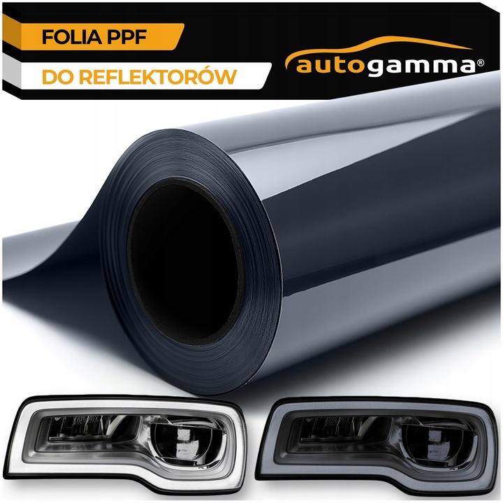 Folia Przyciemnianie Lamp Black Night Wysoce Przyciemniająca PPF 30x100cm