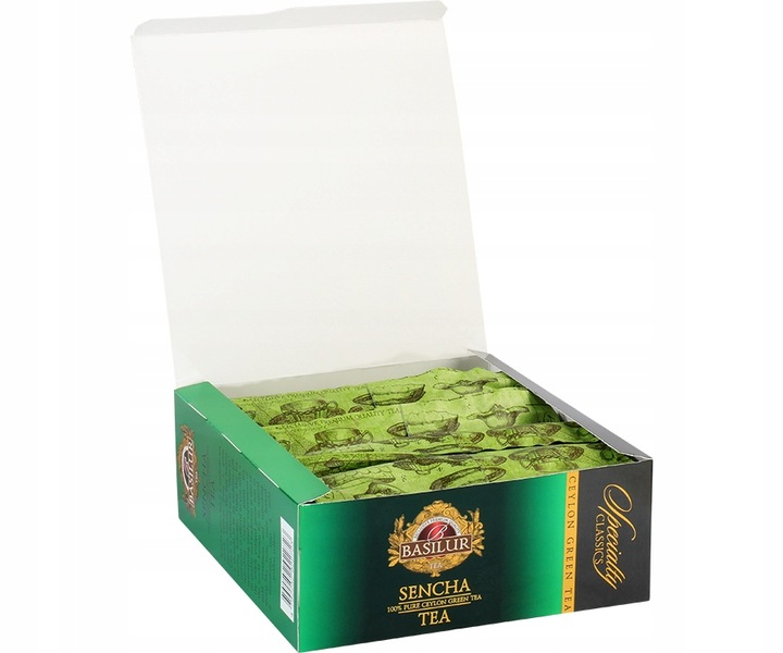 Herbata zielona Basilur Sencha Classics Ceylon - 100 x 1,5 g