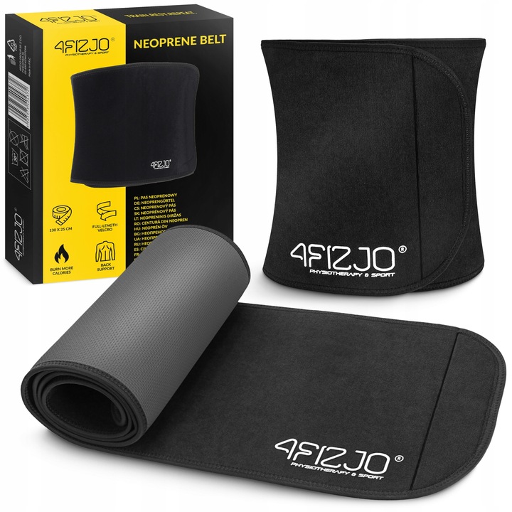 PAS NEOPRENOWY ODCHUDZAJĄCY GORSET WYSZCZUPLAJĄCY MODELUJĄCY BRZUCH TALIĘ