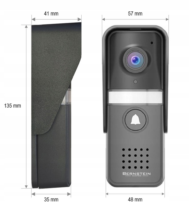 WIDEODOMOFON WIDEO DOMOFON WiFi FURTKA BRAMA PAMIĘĆ OBRAZÓW