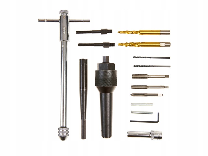 ZESTAW DO NAPRAWY DEMONTAŻU URWANYCH ŚWIEC ŻAROWYCH 8 10 MM