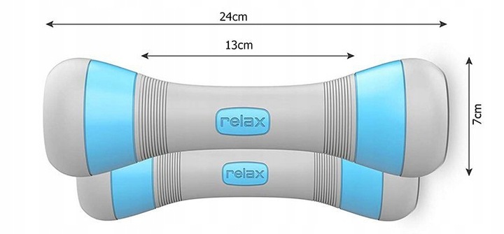 Hantle Ciężarki Regulowane Hantelki Fitness 2x2kg Do Ćwiczeń Dla Kobiet 3w1