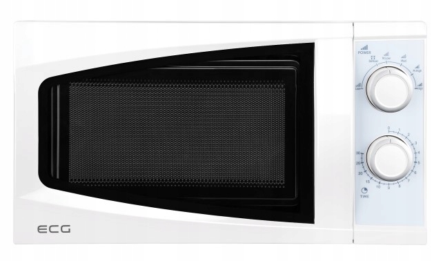 Biała Mikrofalówka 700W 20L minutnik