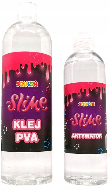 Slime Klej PVA 500ml + Aktywator 250ml