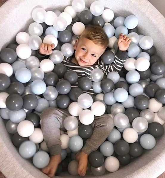 SUCHY BASEN Z PIŁECZKAMI 90X40 200 KULEK WELUR PL