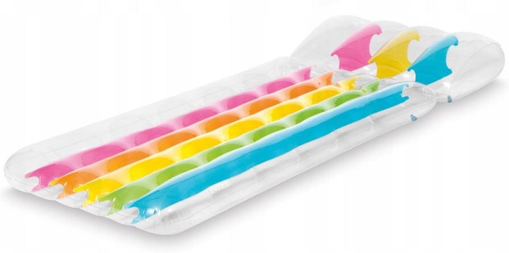 Materac dmuchany do wody Tęcza Intex 58724