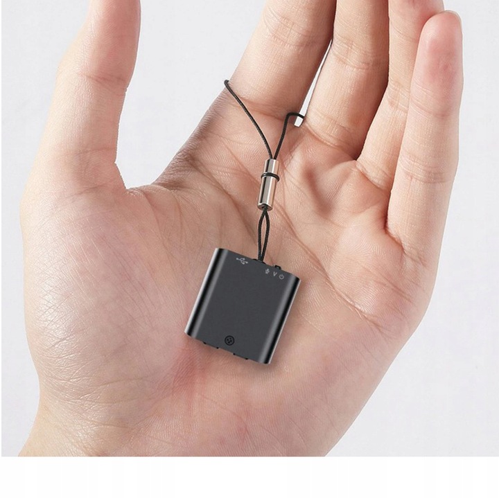 MINIATUROWY DYKTAFON PODSŁUCH SZPIEGOWSKI DETEKCJA