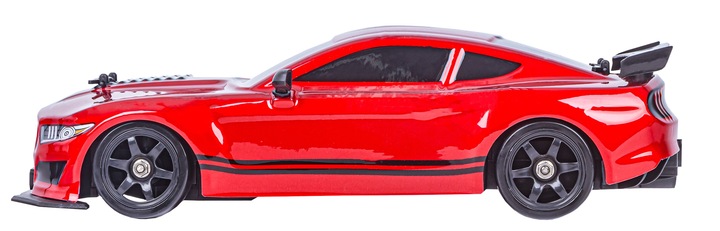 DUŻY Samochód Zdalnie Sterowany Auto RC Do Driftu Led Dym 4x4 MUSTANG DRIFT