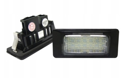 AUDI VOLKSWAGEN LAMPKI OŚWIETLENIA TABLICY REJESTRACYJNEJ A1 A6 A7 TT B6 B7