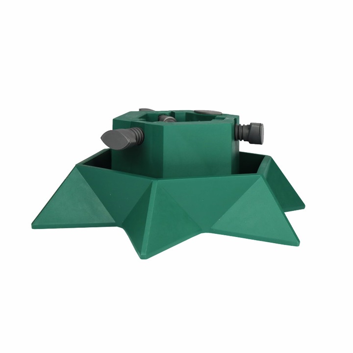 STOJAK CHOINKOWY GWIAZDA DLA CHOINEK DO 2 METRÓW ZIELONY