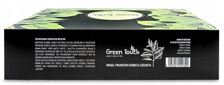 Zestaw herbat 100 saszetek Green Touch liściasta