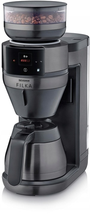 SEVERIN KA 4855 Ekspres FILKA 2.0 automatyczny, 5 mocy, dzbanek termiczny