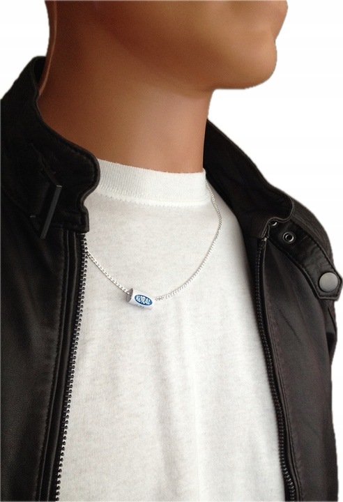 Pancerka Łańcuszek Srebrny Naszyjnik próba 925 (na PREZENT / Komunia )