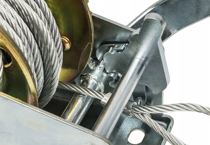 WYCIĄGARKA WCIĄGARKA RĘCZNA KORBOWA LINOWA 550kg