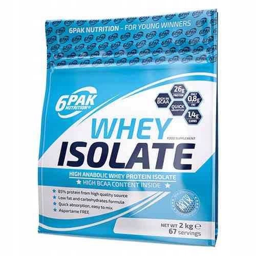 6PAK WHEY ISOLATE 700 G WHITE CHOCOLATE