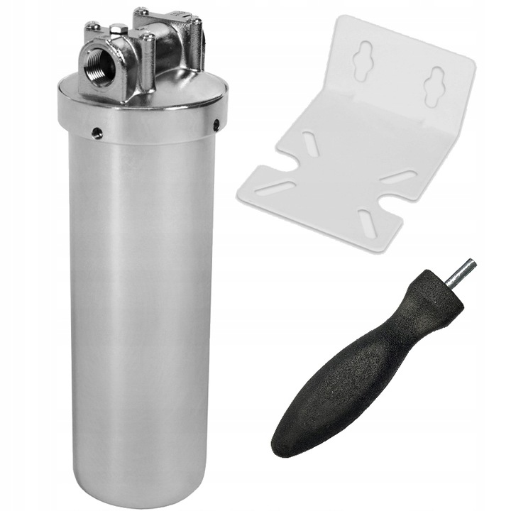 FILTR KORPUS FILTRA DO WODY GORĄCEJ 10' KORPUS 3/4' Stal nierdzewna kpl