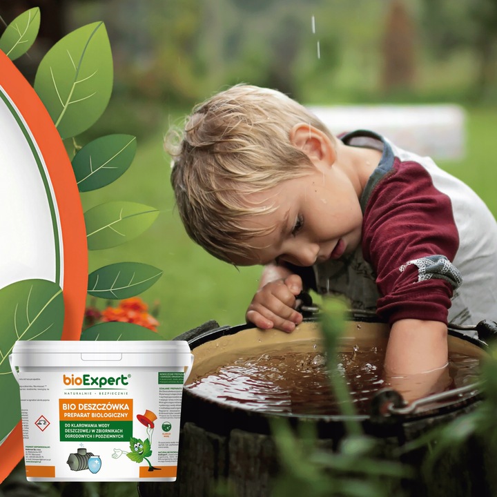 Deszczówka BIO Preparat do oczyszczania deszczówki Klarowanie 5kg BIOEXPERT