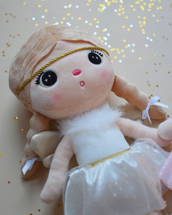 Lalka Metoo Aniołek 70cm z imieniem datą urodzenia