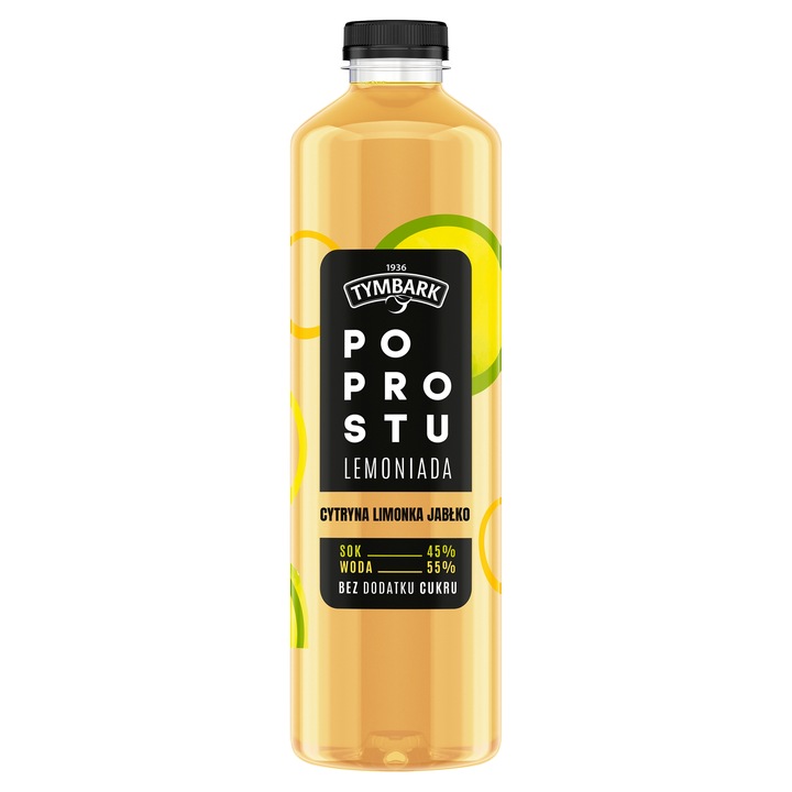 Napój Po Prostu Lemoniada Tymbark cytryna limonka 6x 1,25 l