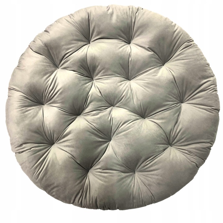 PODUSZKA na WISZĄCY KOKON miękka na huśtawka BOCIANIE GNIAZDO XXL 130 szara