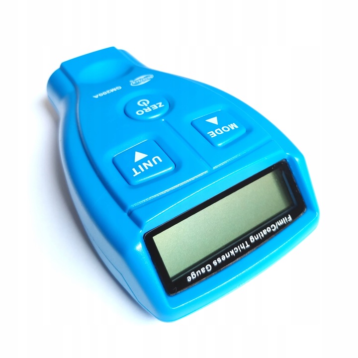 MIERNIK TESTER CZUJNIK GRUBOŚCI POWŁOKI LAKIERU MATERIAŁÓW STAL ALUMINIUM