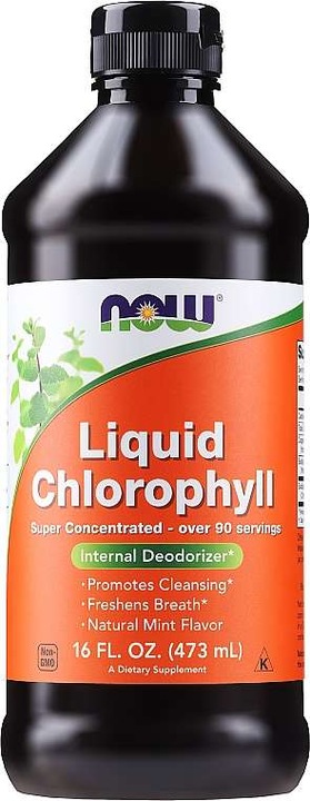 NOW CHLOROFIL PŁYN 473ml Oczyszczanie Detoks