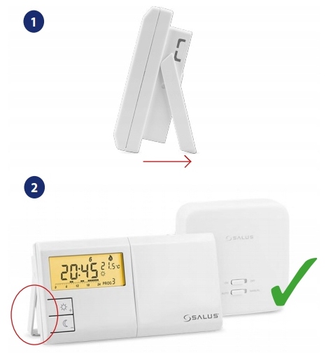 STEROWNIK REGULATOR POKOJOWY BEZPRZEWODOWY 091 FL/RF + KLUCZYK DO GRZEJNIKA