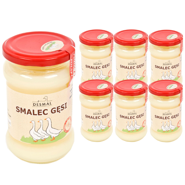 6x Smalec gęsi 300ml