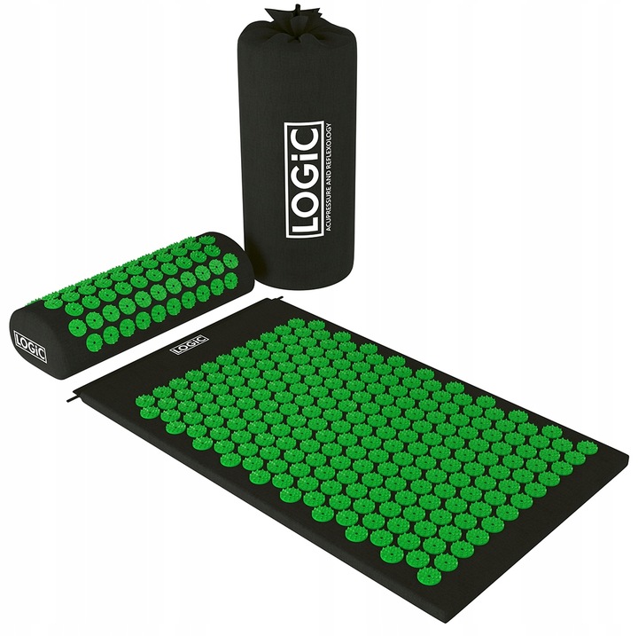 MATA ZDROWOTNA DO AKUPRESURY Z KOLCAMI + PODUSZKA