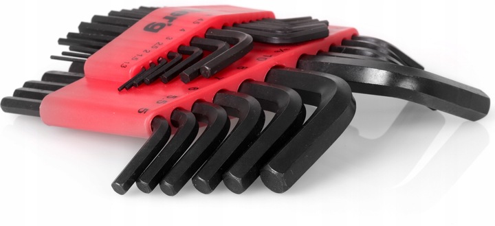 STERG KLUCZE IMBUSOWE KOMPLET KLUCZY IMBUSOWYCH IMBUSÓW IMBUSY ZESTAW 25szt