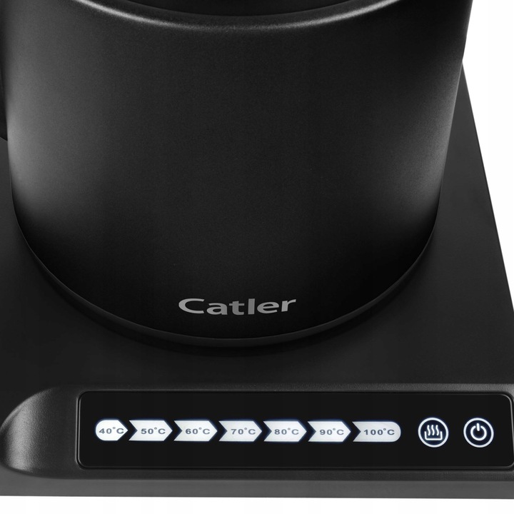 Czajnik Elektryczny Mały RETRO Catler BM501 Czarny 0,6L TEMPERATURA 40-100C