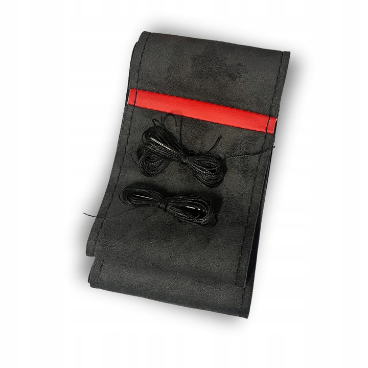 POKROWIEC NA KIEROWNICĘ ALCANTARA ZAMSZOWY Z Jednego Kawałka DO OBSZYCIA