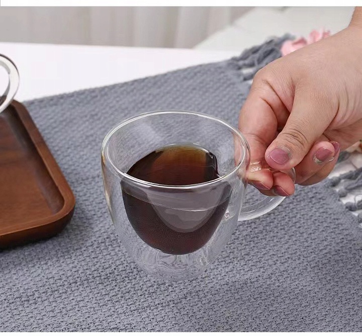 6x SZKLANKI TERMICZNE DO KAWY DRINKÓW SERCE 250ml NA PREZENT DZIEŃ KOBIET