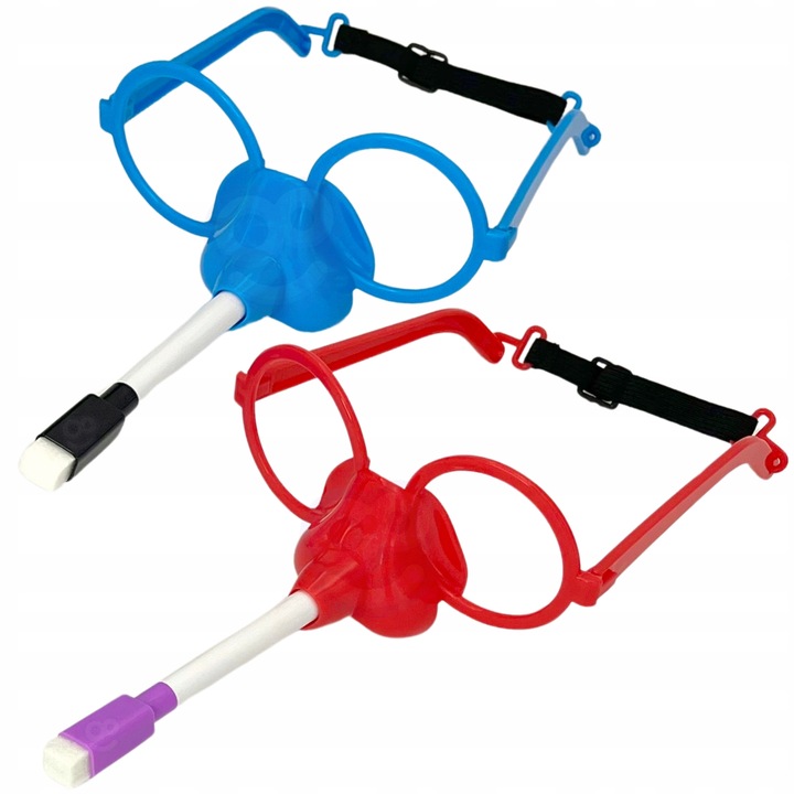 GRA NARYSUJ I ZGADNIJ OBRAZEK MALOWANIE NOSEM ZABAWKA RODZINNA WOOPIE